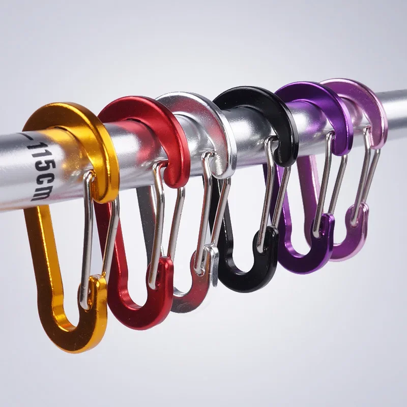 6/12PCS Carabiner Clip Set Tou - Fishing Kit Compact recension och pris