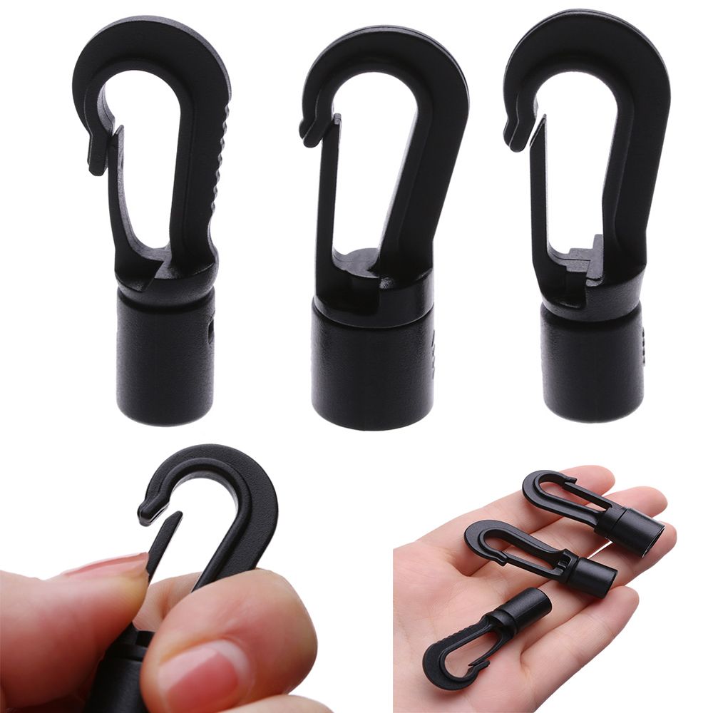 5/10pcs Plastic Snap Hook Clip - Fishing Kit Compact recension och pris