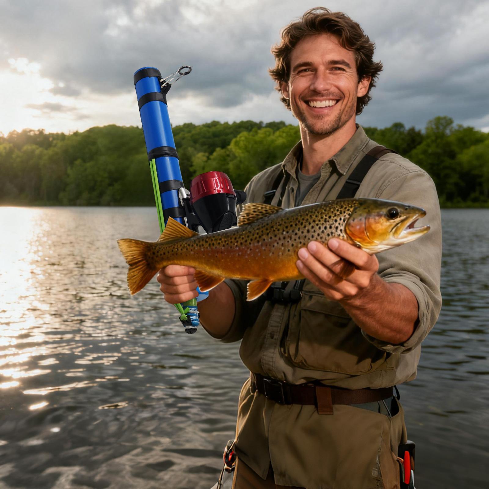 Fishing Pole Slingshot Design  - Fishing Kit Compact recension och pris