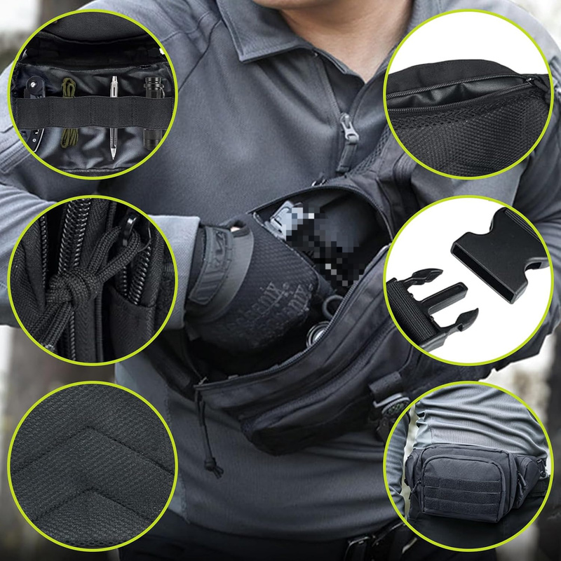 600D Oxford Multi-Pocket Waist - Fishing Kit Compact recension och pris