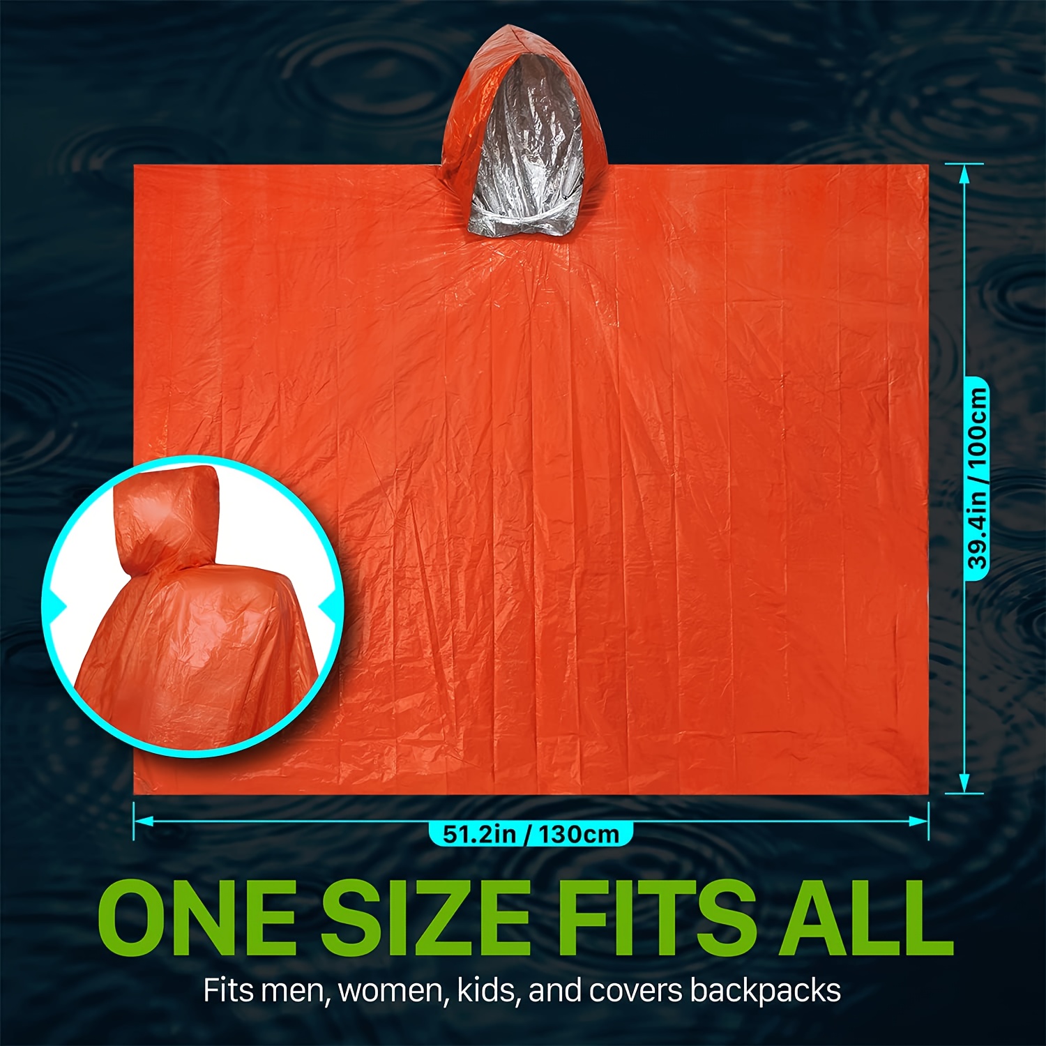9Pcs Emergency Survival Kit, T - Emergency Mylar Tent recension och pris