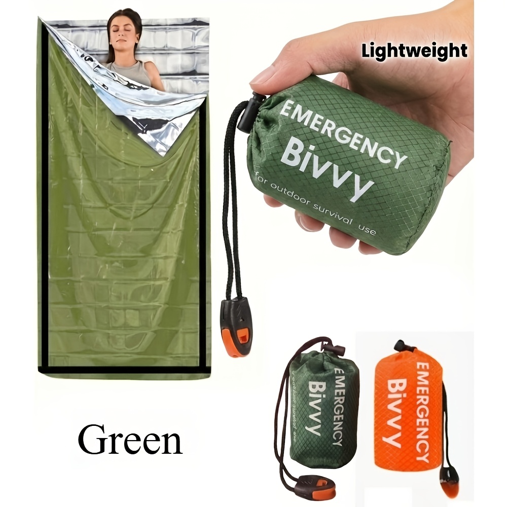 3Pcs Emergency Sleeping Bag Ki - Bivy Bag Emergency recension och pris